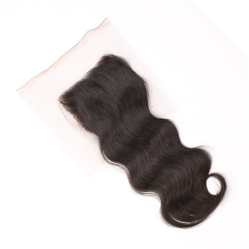 8A grade Virgin Brazilian Hair Lace Closure with Baby hair