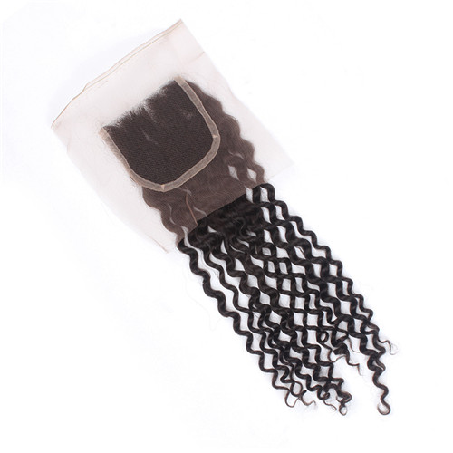 Brazilian Hair Lace closure Jerry Culry Human Hair lace closure